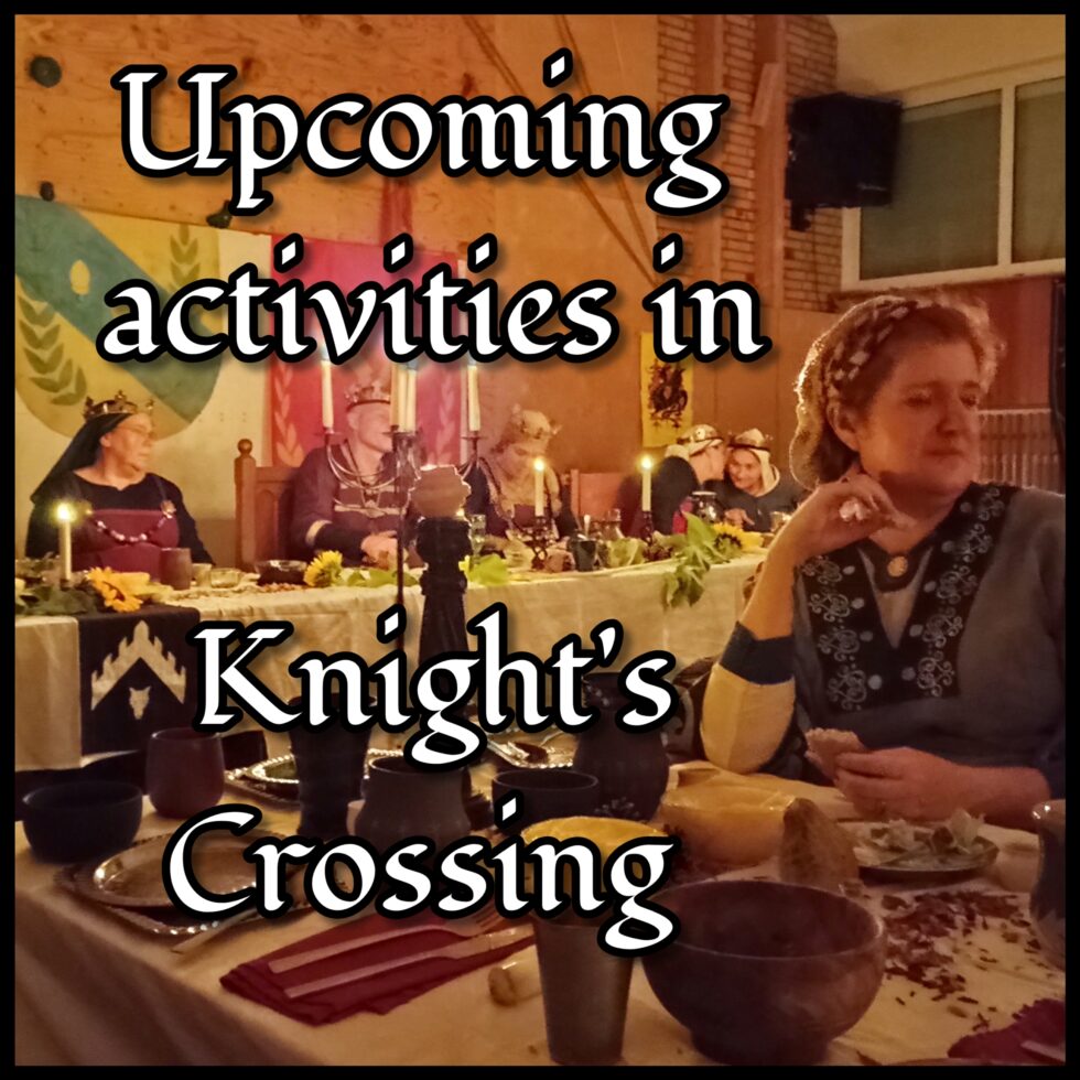 Activities Die Baronie Knight's Crossing SCA in Deutschland